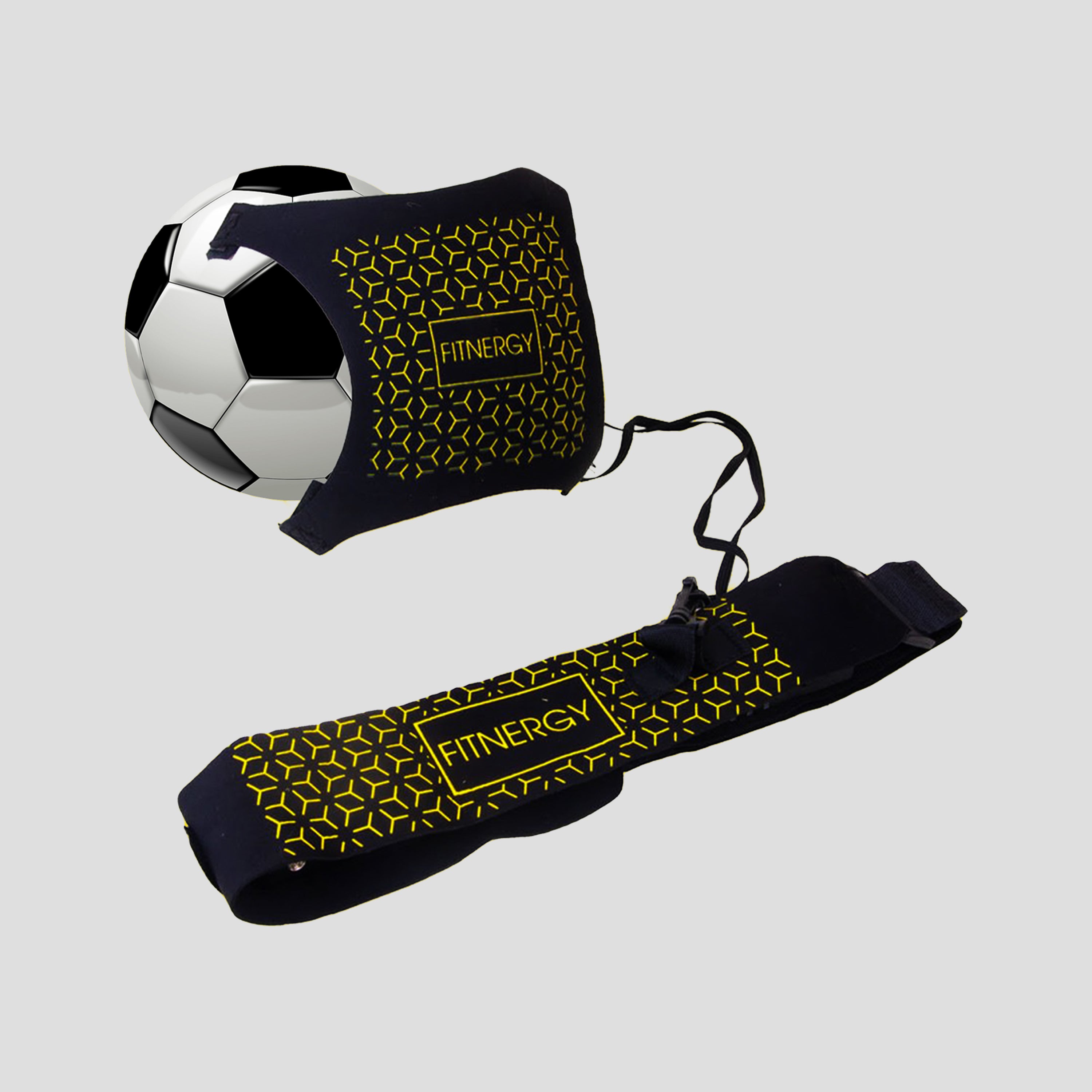 Football Kick Trainer Soccer Training Aids Hands Free Throw Sole